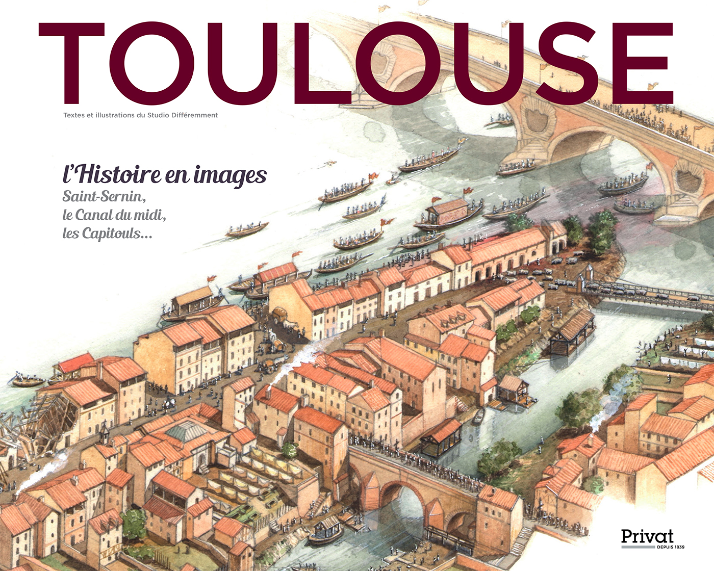 Toulouse, l'histoire en images Editions Privat