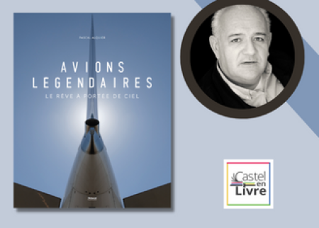 Avions Légendaires Salon Castel en livre