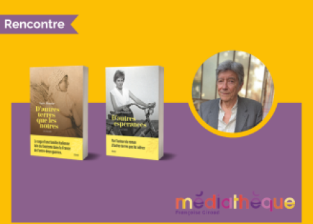 Alain Monnier - Rencontre à la médiathèque municipale Françoise Giroud